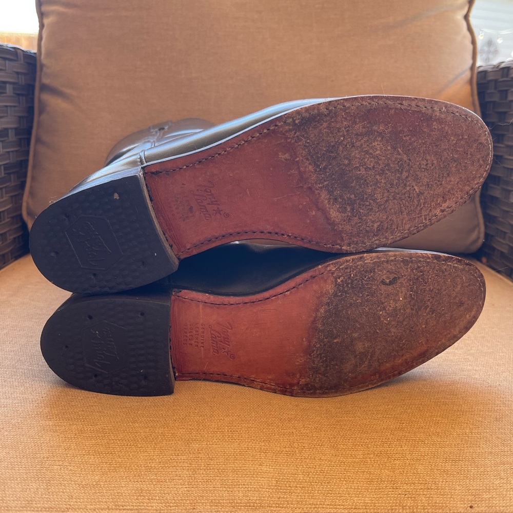 Tony Lama Blue Roper Boots - Picture 4 of 6